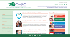 Desktop Screenshot of mchoralhealth.org
